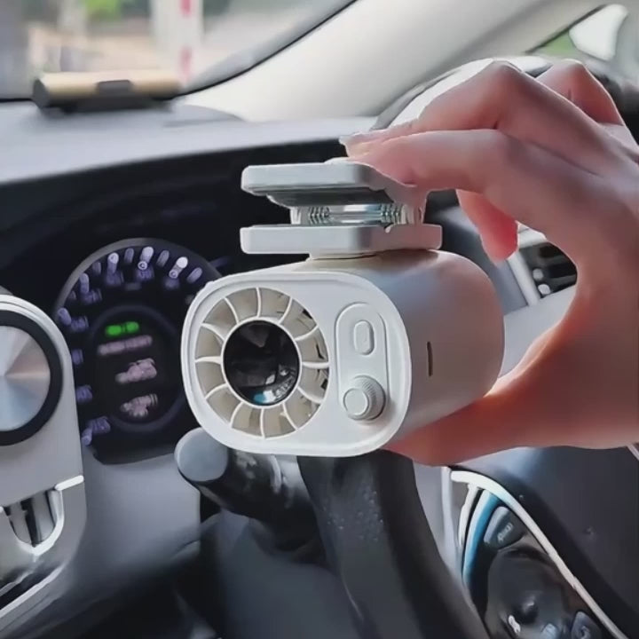 Mini Clip Ventilator mit Akku | Kleiner & Leiser Ventilator | KühlBuddy