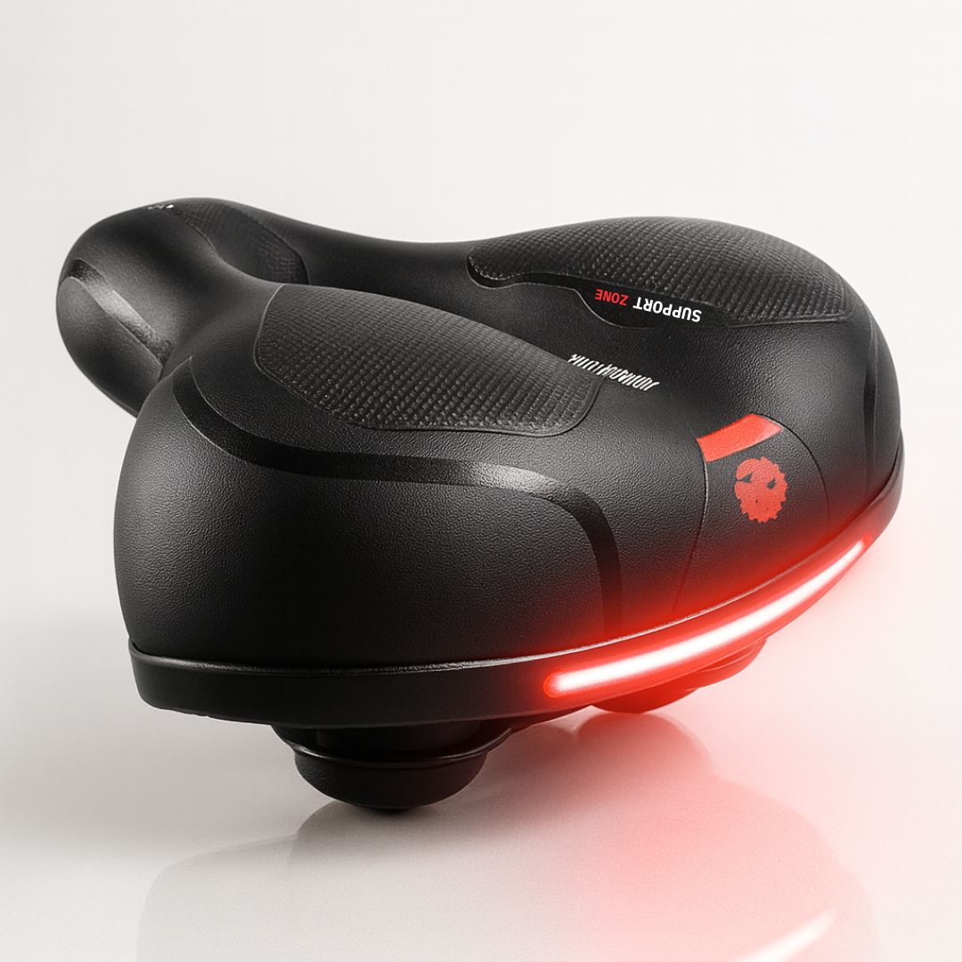 Fahrradsattel Herren & Damen | Bequemer Fahrradsattel mit Federung | SattelPro