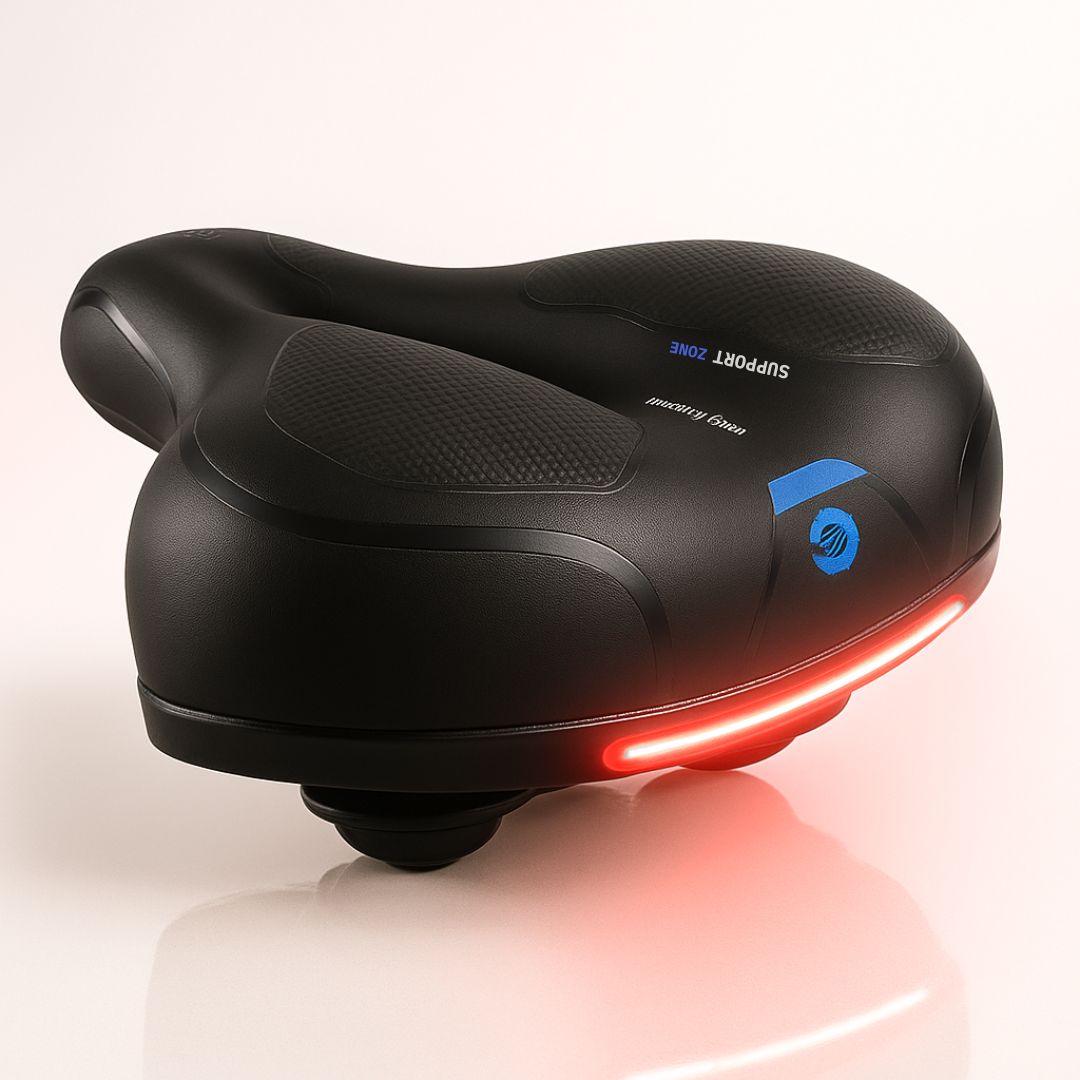 Fahrradsattel Herren & Damen | Bequemer Fahrradsattel mit Federung | SattelPro
