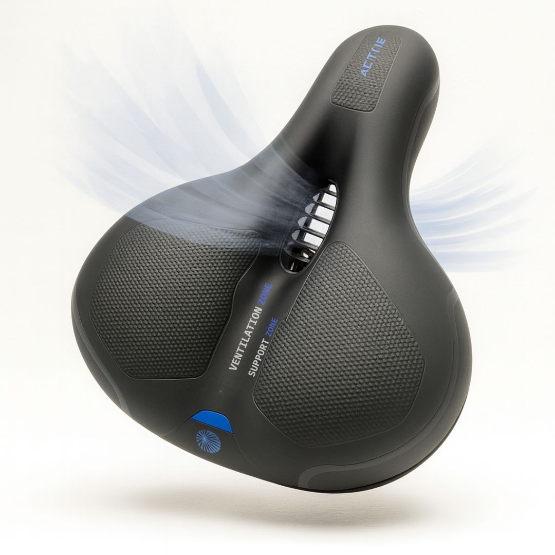 Fahrradsattel Herren & Damen | Bequemer Fahrradsattel mit Federung | SattelPro