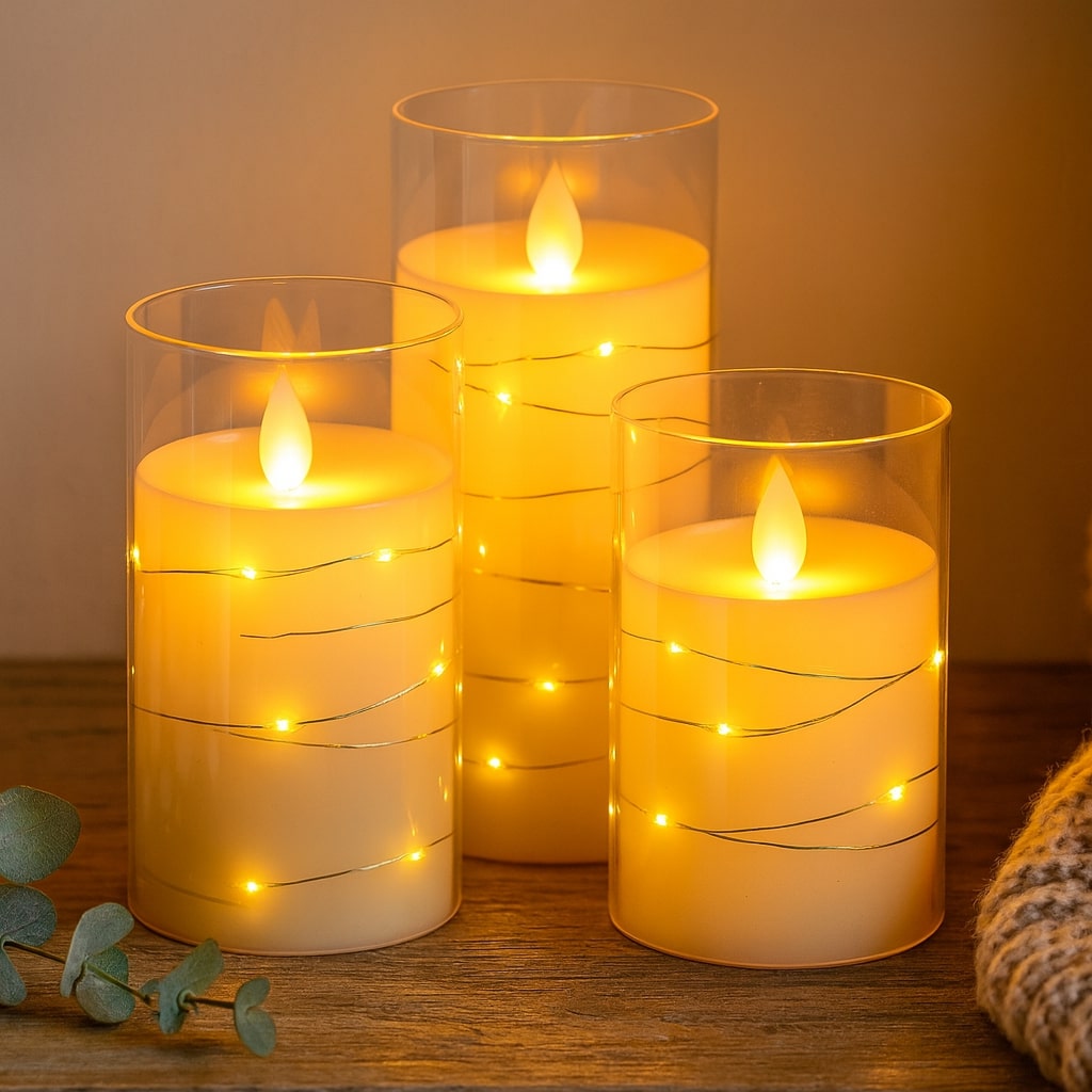 LED Kerzen mit Fernbedienung & Timer | LED Kerzen Set | ScheinLicht