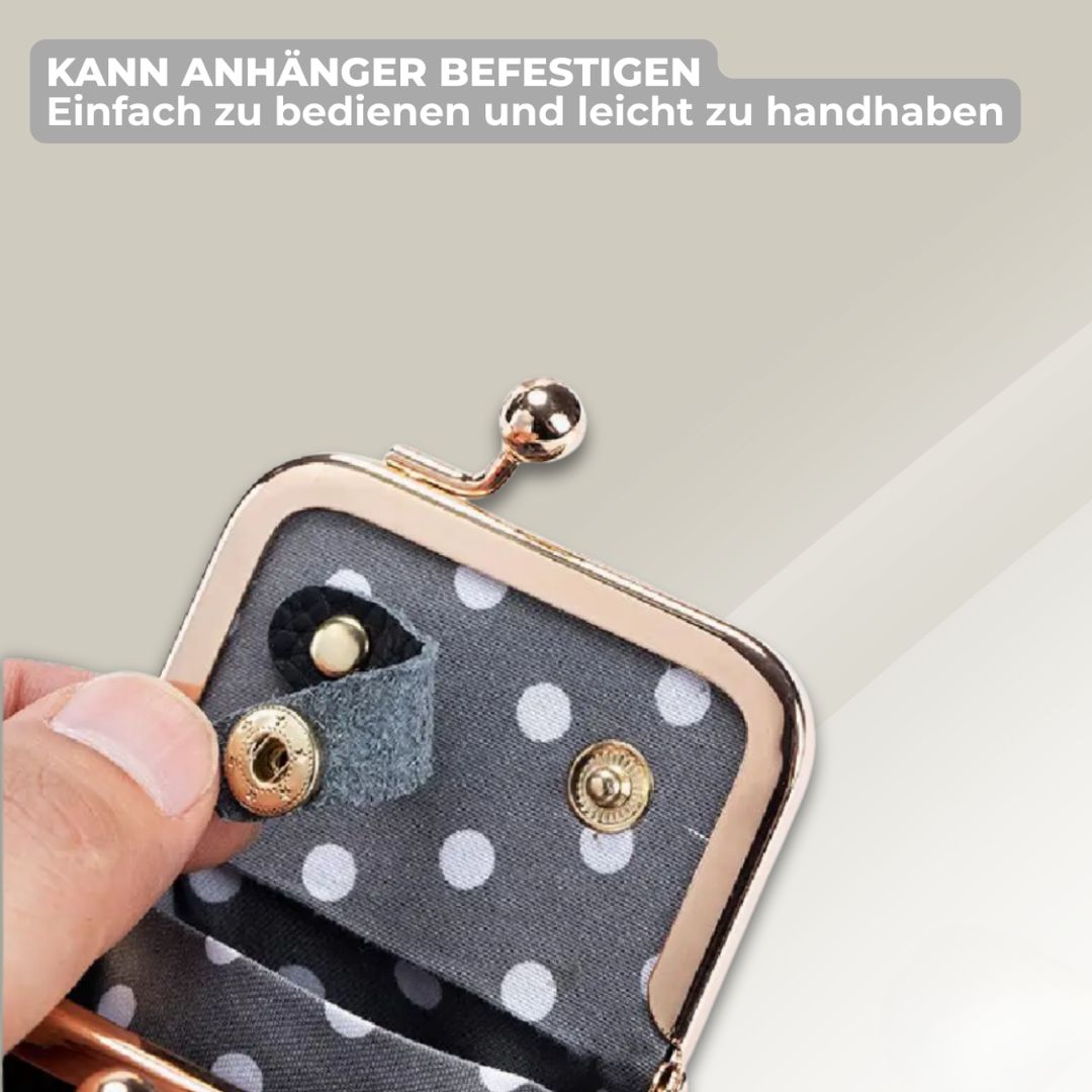 Schmuckkästchen für Reise & Unterwegs | Mini Schmuckschatulle mit Fächern | EdelNest