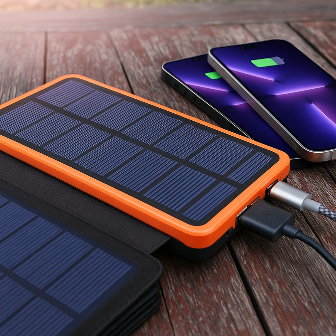 Powerbank Solar | Handy Ladegerät Solar | Solarladegeräte | SolarBox
