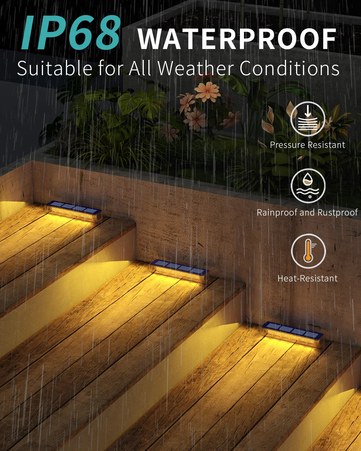 Solarleuchten für Garten | Solar Bodenleuchten für Außen | SolarLumo (6 Stück)