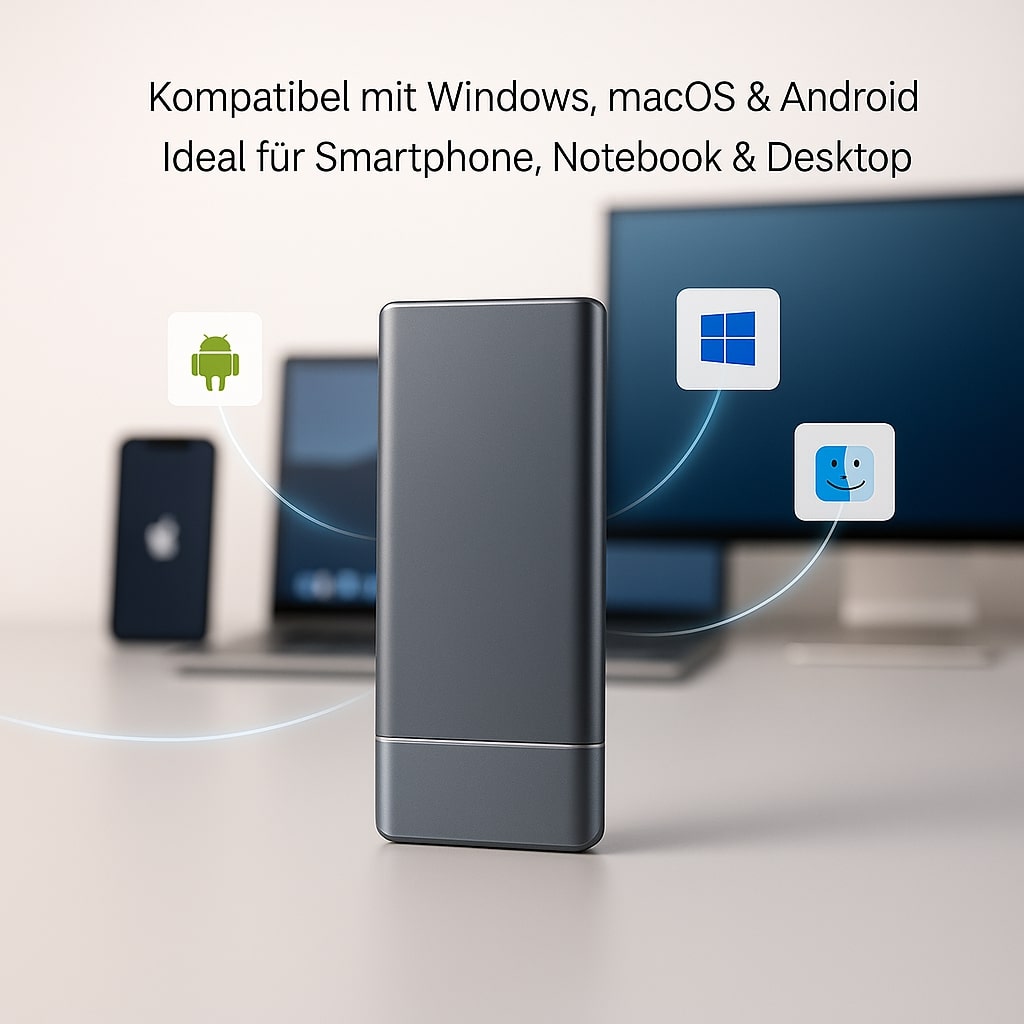 Externe Festplatte 8TB | Tragbare SSD | Speicherplatte | SpeedDrive