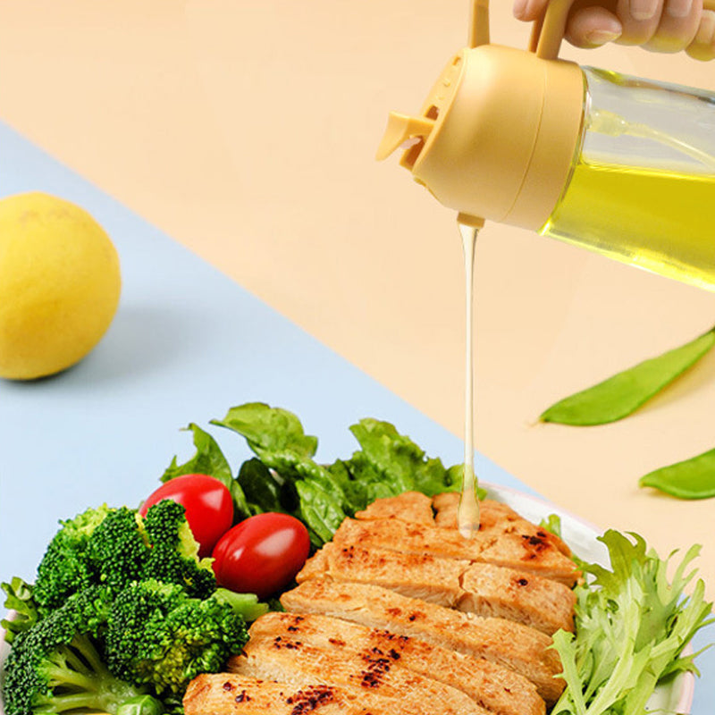 Ölsprüher | Ölspender für Airfryer & Pfanne | SprayGenau