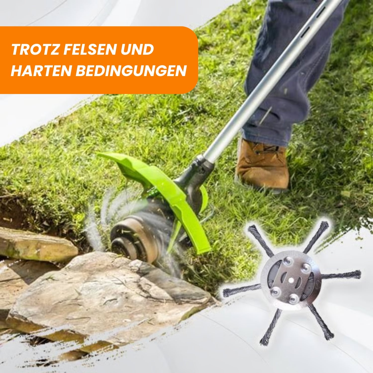 Rasentrimmer zum Unkraut Entfernen | StahlSpin