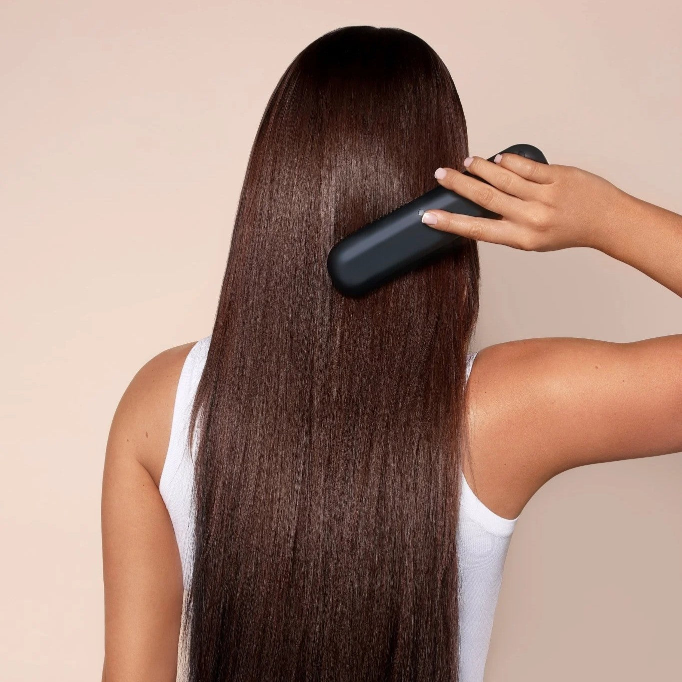 Glättbürste & Haarbürste elektrisch | Kabelloser Haarglätter für glattes Haar | StyleGlide