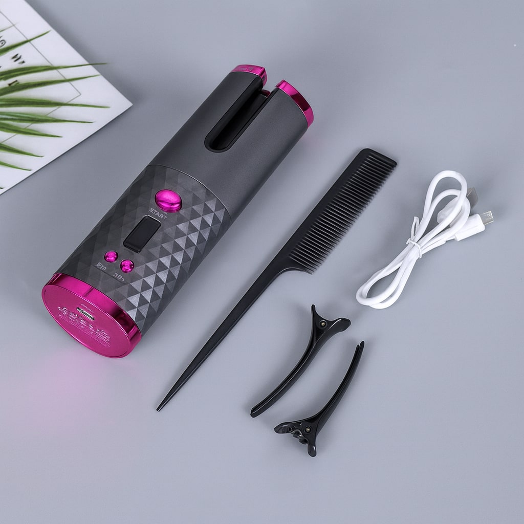 Automatischer Lockenstab | Kabelloser Lockendreher | Haarstyling Gerät | StyliWave