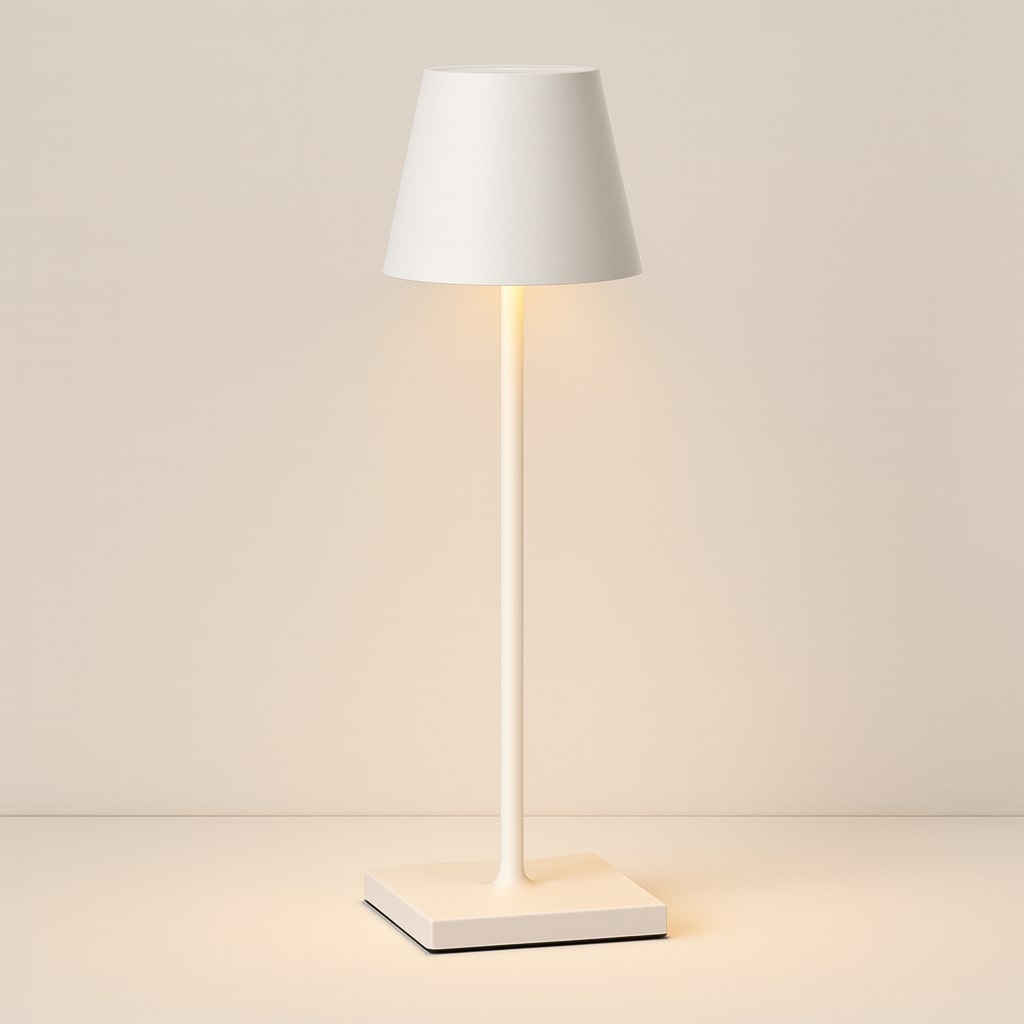 Kabellose Tischlampe | Tischleuchte mit Akku | TischLicht