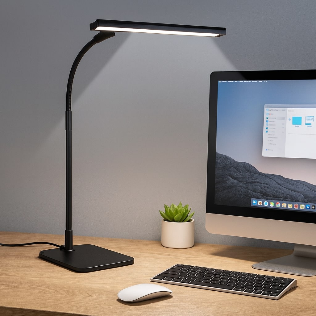 Schreibtischlampe | Dimm­bare LED Tischlampe | TischStrahl