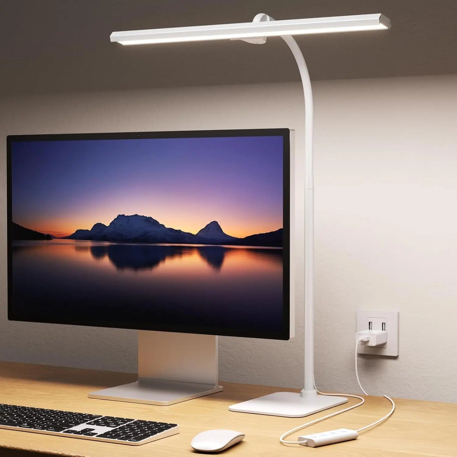 Schreibtischlampe | Dimm­bare LED Tischlampe | TischStrahl