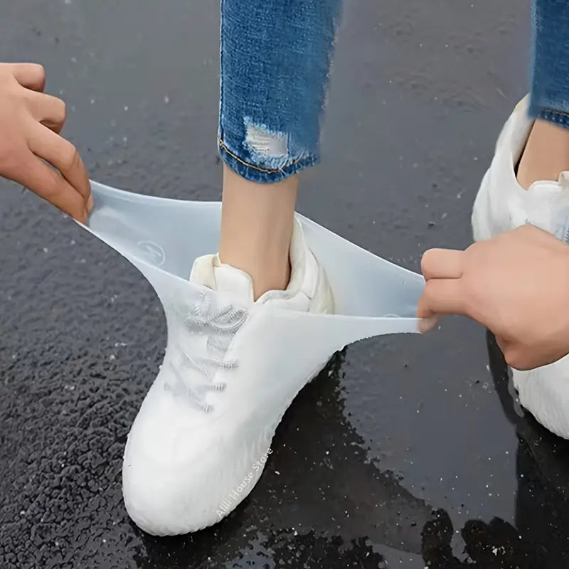 Schuhschutz für Wasserdichte Schuhe | Wasserfest und Unzerstörbar | TrockenTritt