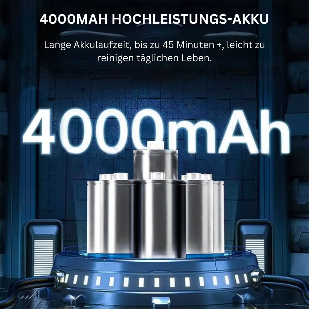 Handstaubsauger | Akku Staubsauger für Auto & Zuhause | TurboRein