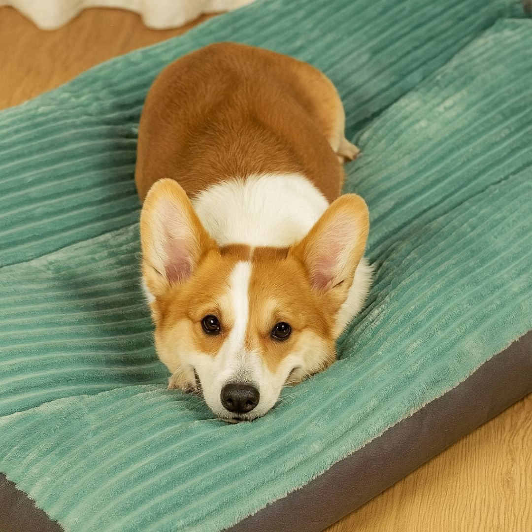 Orthopädisches Hundebett für Große & Kleine Hunde | Hundekissen Waschbar | WuffNest